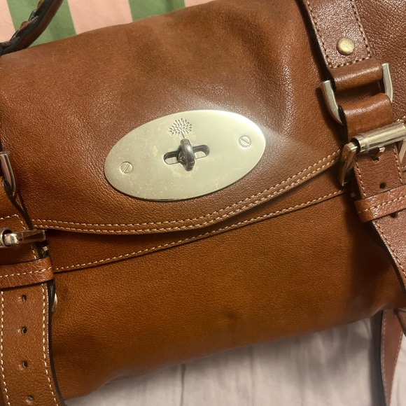 Mulberry Tan Leather Alexa Bag Authentic - Picture 3 of 9